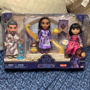 Disney Wish Trio Doll Set- Asha, Dahlia and Magnífico Petite